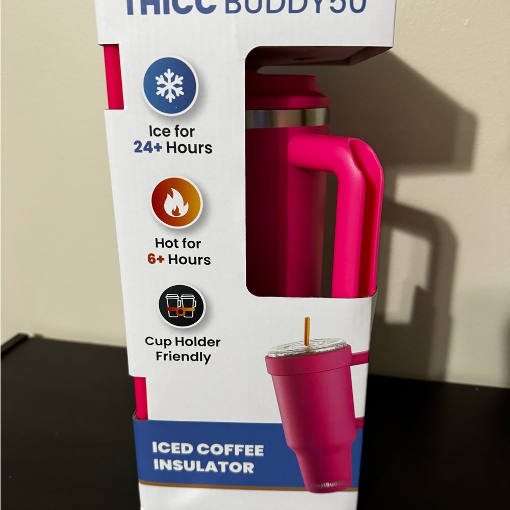 Frost Buddy Thicc Buddy 50oz Neon Pink Brand new Factory sealed - Picture 4 of 6